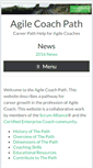 Mobile Screenshot of agilecoachpath.org